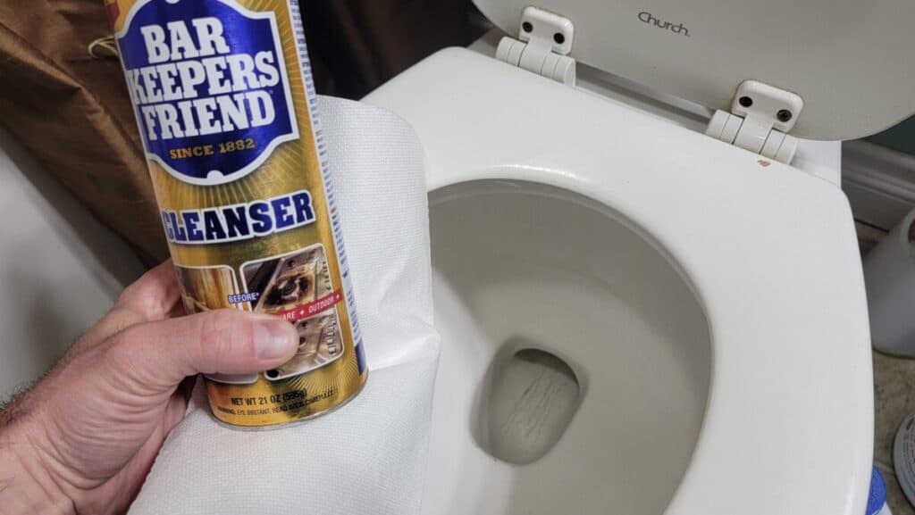 Remove Scratches from a Toilet Bowl in 3 Minutes Hauger Builders